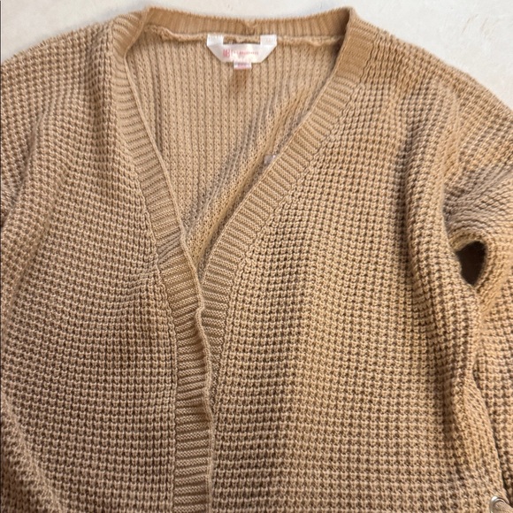 No Boundaries Women's Beige Knit Cardigan π― - Picture 10 of 12